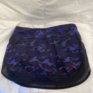 Lululemon - Camo Tennis Skirt